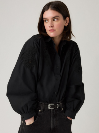 Camasi - Levi's Camasa Neagra Relaxed Femei