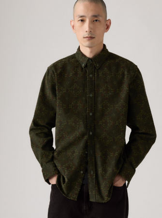 Levi's Рубашка Negru/Antracit Relaxed [1]