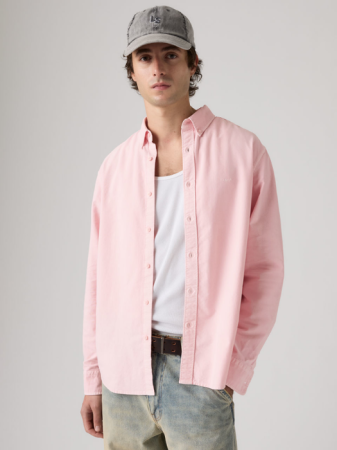 МУЖЧИНЫ - Levi's Мужская Рубашка Светло-Розовая Regular