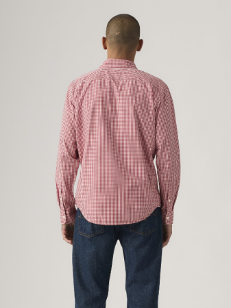 Рубашки - Levi's Мужская Рубашка Розовая Regular