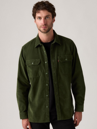 BARBATI - Levi's Camasa Verde Regular Barbati