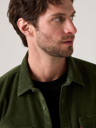 BARBATI - Levi's Camasa Verde Regular Barbati