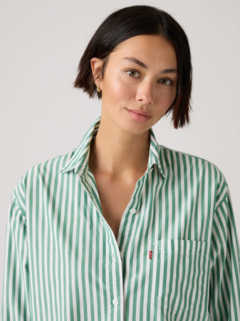 ЖЕНЩИНЫ - Levi's Женская Рубашка Зелёная Relaxed