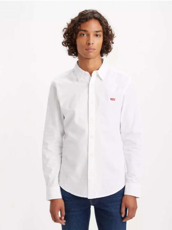 ОДЕЖДА - Levi's Мужская Рубашка Белая Slim