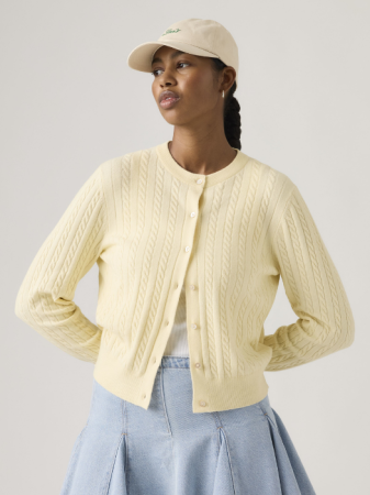 IMBRACAMINTE - Levi's Cardigan Crem Standart Femei