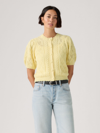 ЖЕНЩИНЫ - Levi's Женский Кардиган Жёлтый Regular
