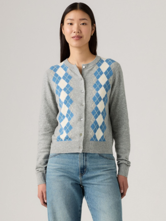 Свитера и Кардиганы - Levi's Кардиган Gri Relaxed