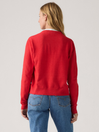 Свитера и Кардиганы - Levi's Кардиган Rosu Relaxed