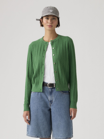 IMBRACAMINTE - Levi's Cardigan Verde Standart Femei