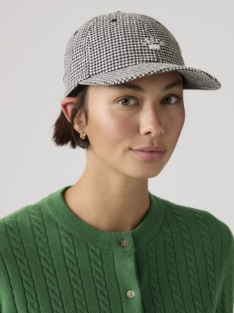 Кепки и Панамы - Levi's Женская Кепка Белая / Чёрная 