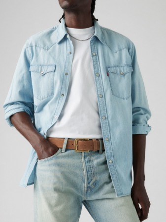 МУЖЧИНЫ - Levi's Мужской Ремень Коричневый 