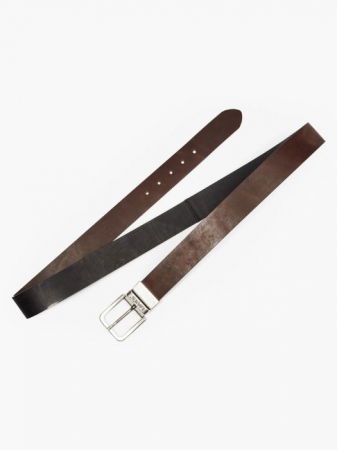 Levi's Мужской Ремень Коричневый  [2]