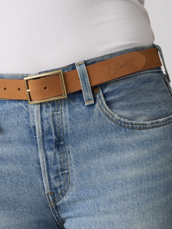 Ремни - Levi's Женский Ремень Коричневый 