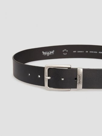 Levi's Мужской Ремень Чёрный  [2]