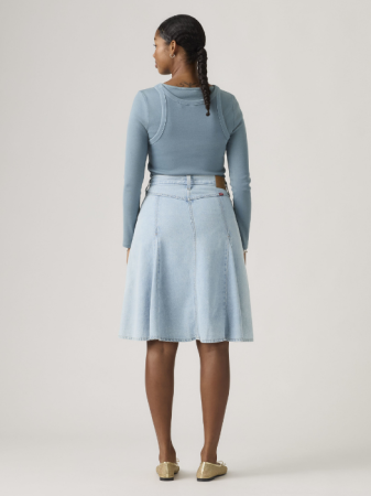 FEMEI - Fusta Albastra Deschisa Femei