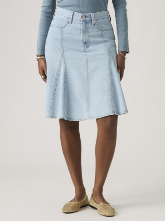 FEMEI - Fusta Albastra Deschisa Femei