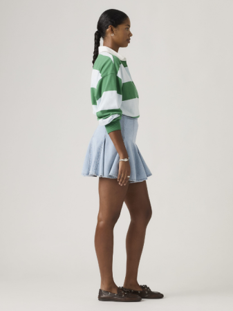 Юбки - Женская Юбка Светло-Синяя