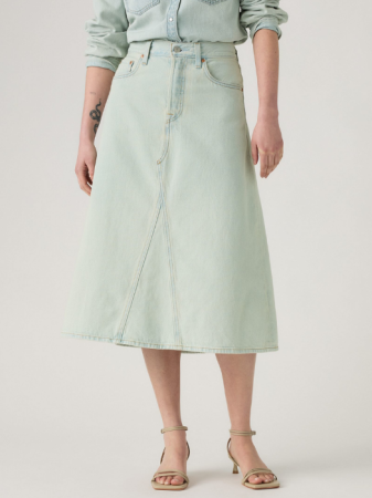 IMBRACAMINTE - Levi's Fusta Maro Inchis Hight Rise Femei