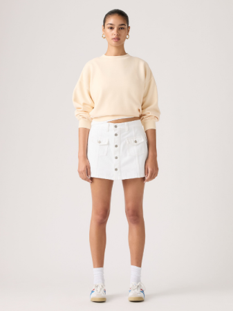 Fuste - Levi's Fusta Alba  Femei