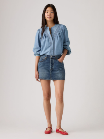 ЖЕНЩИНЫ - Levi's Женская Юбка Синяя 