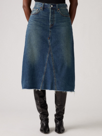 Levi's Fusta Navy Hight Rise Femei [4]