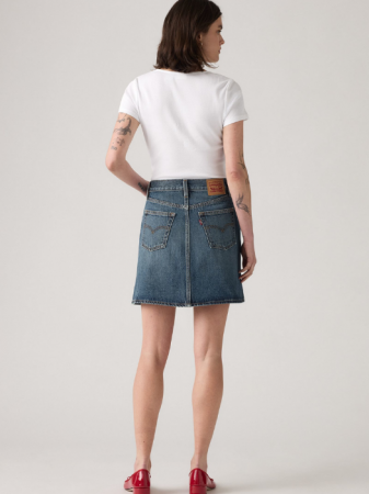 FEMEI - Levi's Fusta Navy Mid Rise Femei