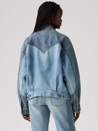 Geci si Jachete - Levi's Sacou Albastru Slim Femei