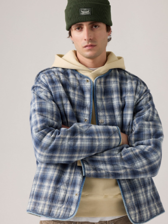 BARBATI - Levi's Geaca Albastra Relaxed Barbati