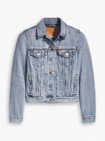 Levi's Женская Куртка Светло-Синяя Slim [6]