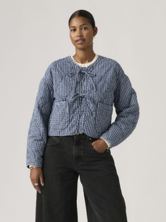 IMBRACAMINTE - Levi's Geaca Albastra Relaxed Femei