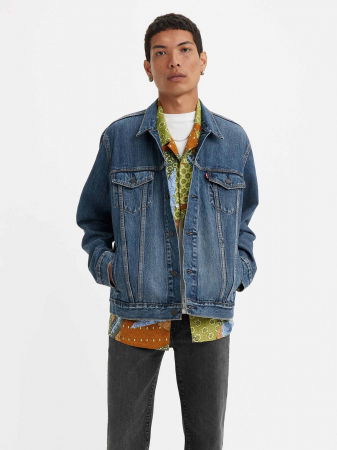 BARBATI - Levi's Geaca Albastra Standard Barbati