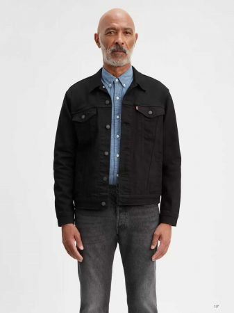 IMBRACAMINTE - Levi's Geaca Neagra Regular Barbati