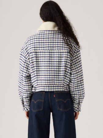 Куртки и Жакеты - Levi's Женская Куртка Gri/Albastru Slim