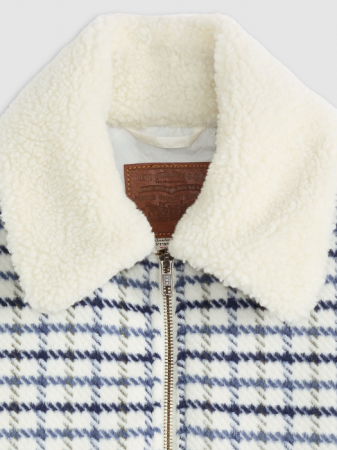 Geci si Jachete - Levi's Geaca Alba Slim Femei