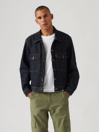 МУЖЧИНЫ - Levi's Мужская Куртка Индиго Relaxed