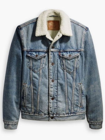 BARBATI - Levi's Geaca Albastra Regular Barbati