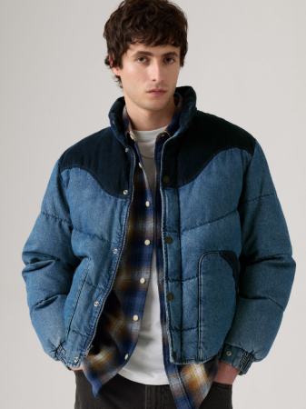 BARBATI - Levi's Geaca Albastra Regular Barbati