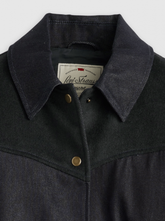 Levi's Женская Куртка Индиго Regular [5]