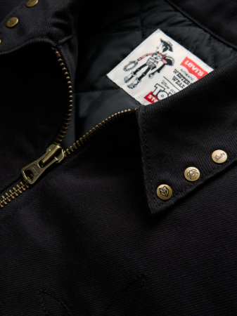 Levi's Мужская Куртка Чёрная Regular [6]