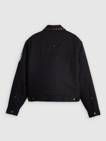 Levi's Мужская Куртка Чёрная Regular [8]