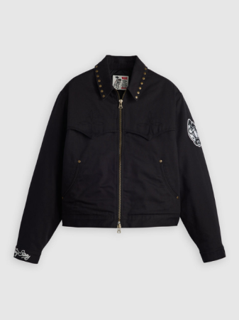 Levi's Мужская Куртка Чёрная Regular [7]