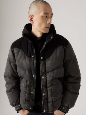 BARBATI - Levi's Geaca Neagra Regular Barbati