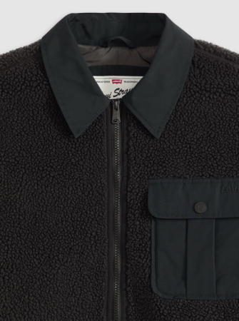 BARBATI - Levi's Geaca Neagra Relaxed Barbati