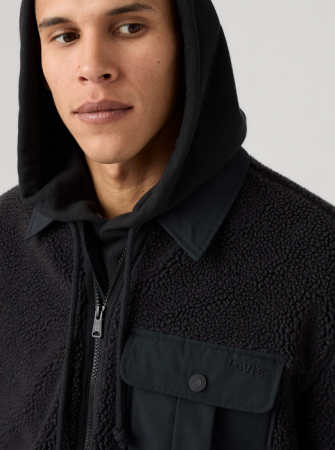 BARBATI - Levi's Geaca Neagra Relaxed Barbati