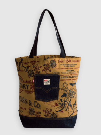 Genti si Portmonee - Levi's Geanta Indigo Cow Print Pnt  Femei