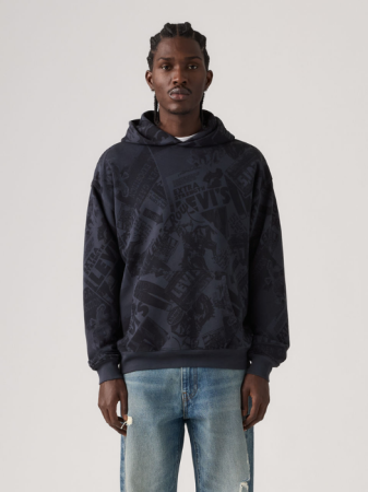 МУЖЧИНЫ - Levi's Мужская Толстовка Темно-Синяя Relaxed