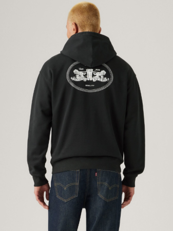 BARBATI - Levi's Hanorac Negru Regular Barbati