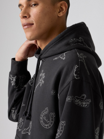 Толстовки - Levi's Толстовка Negru Relaxed