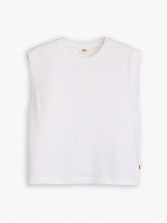 Levi's Top Alb Relaxed Femei [5]
