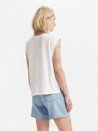 Футболки и Топы - Levi's Женский Топ Белый Relaxed